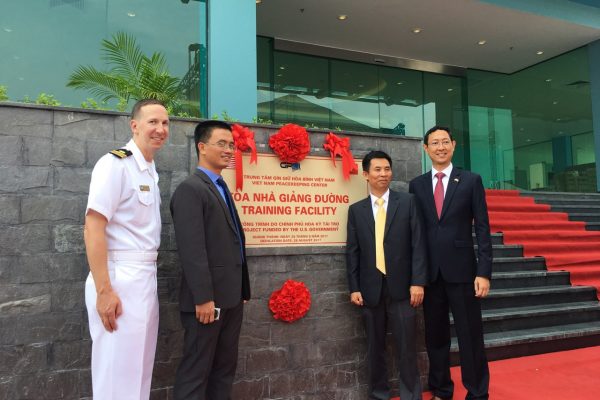 Hand Over Ceremony of Vietnam Peace Keeping Center Project